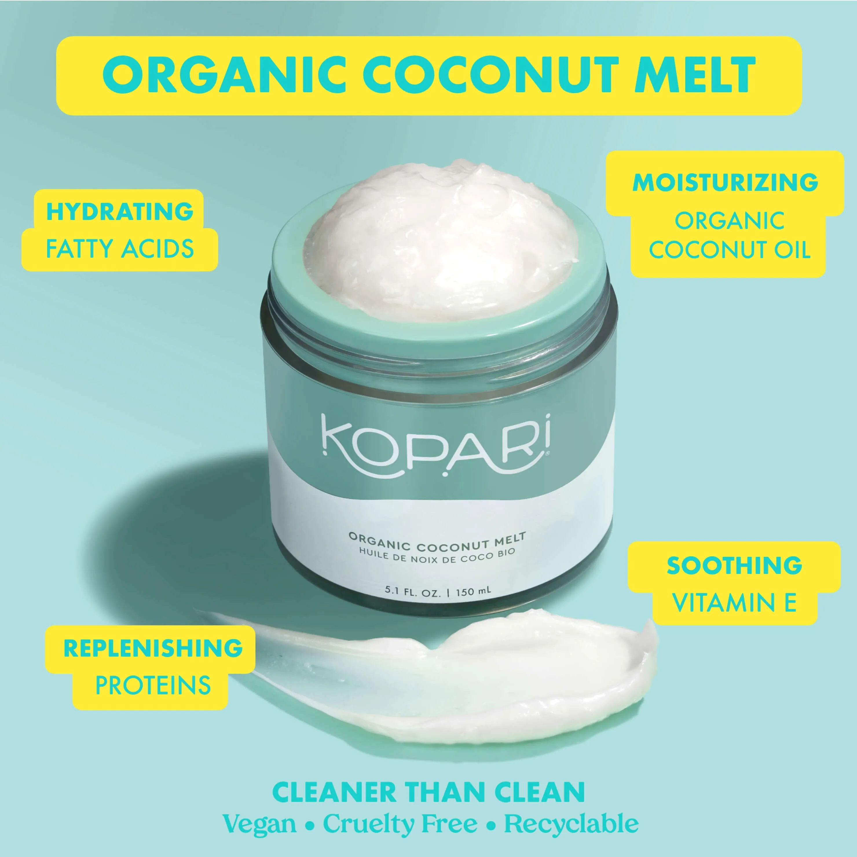 100% Organic Coconut Melt