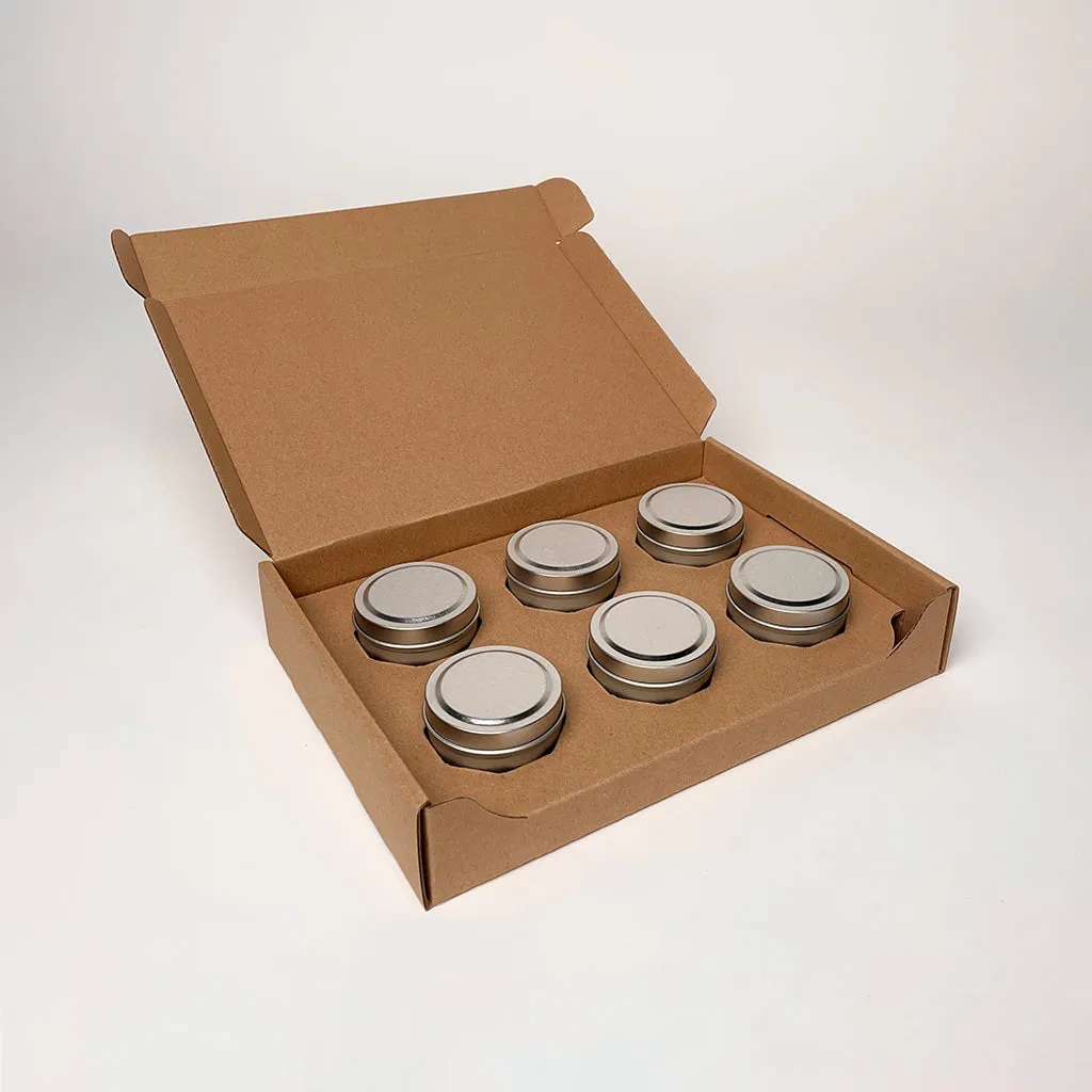 2 oz Candle Tin 6-Pack Shipping Box™