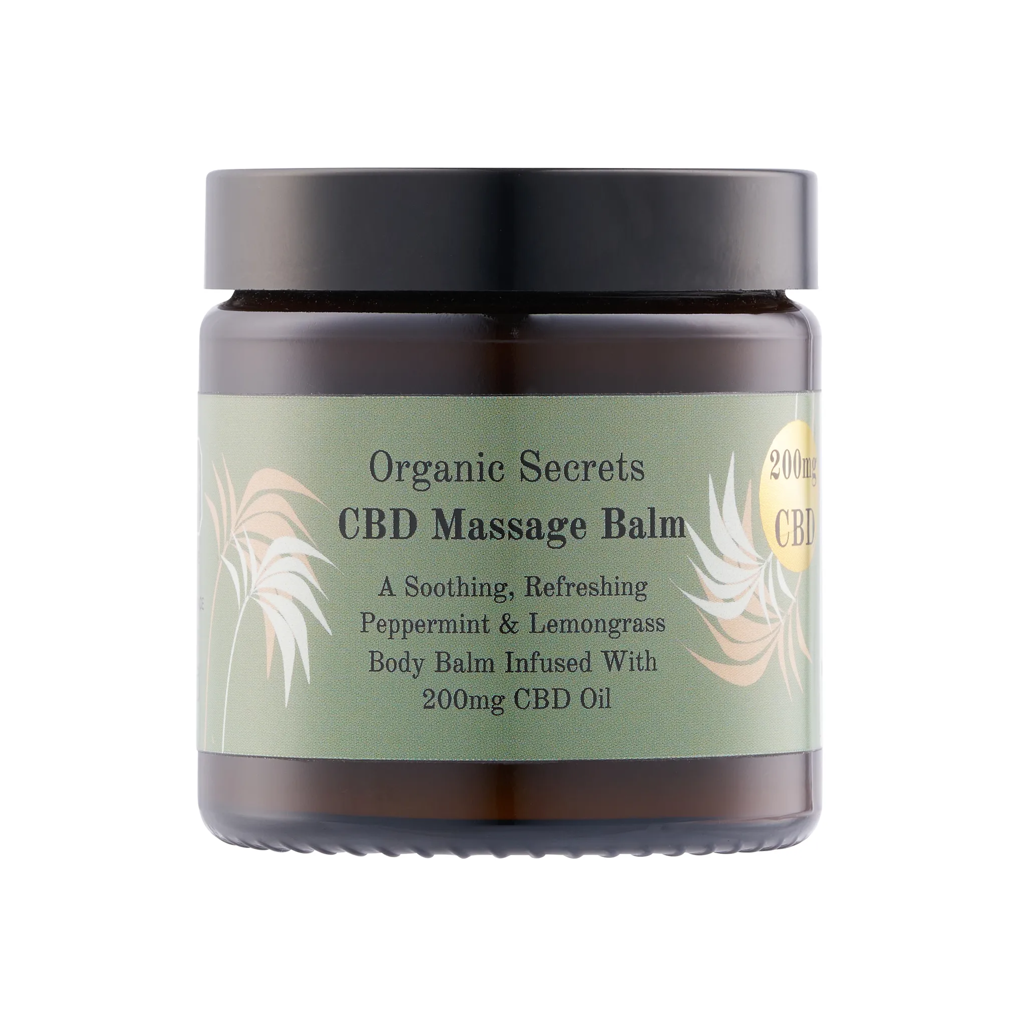 200mg CBD Body Massage Balm (100ml) - Organic Secrets