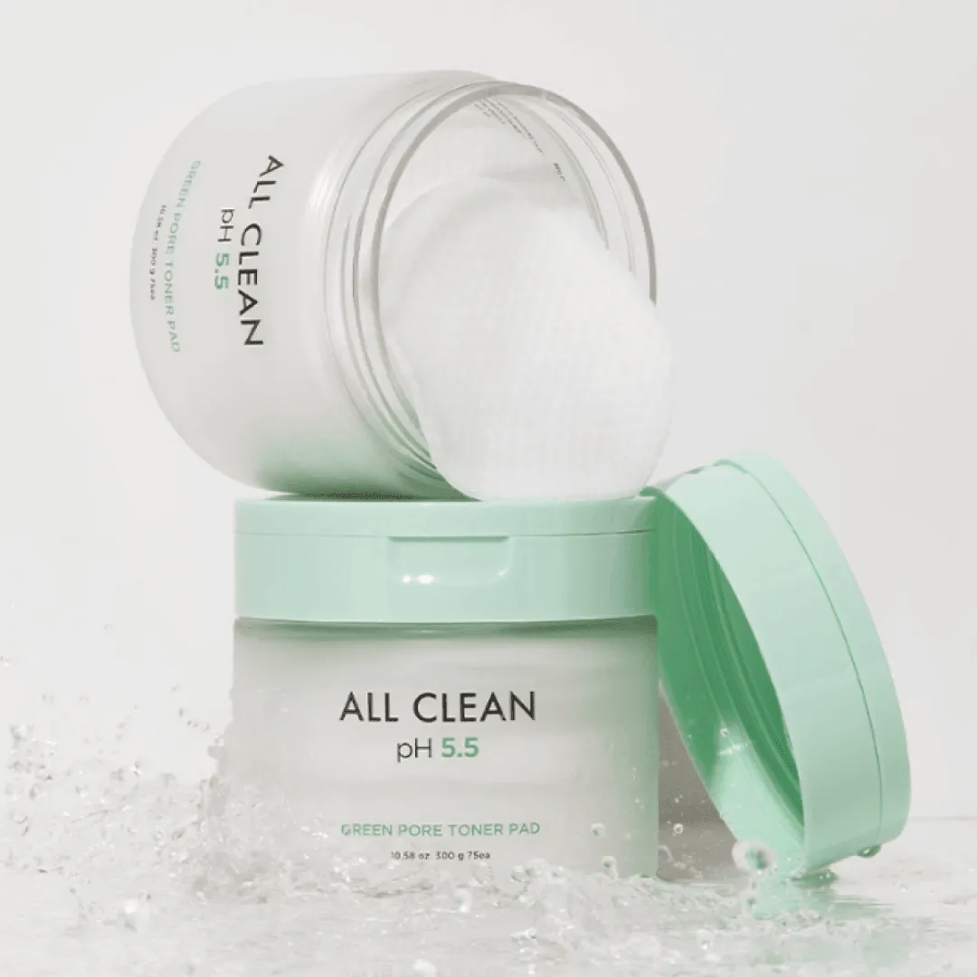 All Clean Green Pore Toner Pads - 75 pads