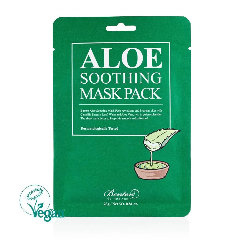 BENTON Aloe Soothing Mask Pack 23g*10EA