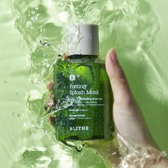 BLITHE Patting Splash Mask Soothing & Healing Green Tea 150ml