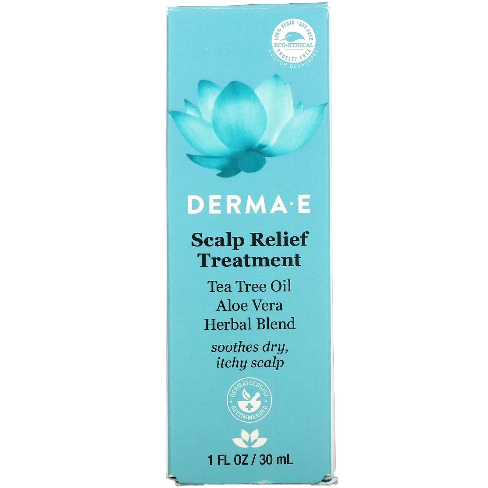 DERMA E Scalp Soothing Treatment, 30 ml