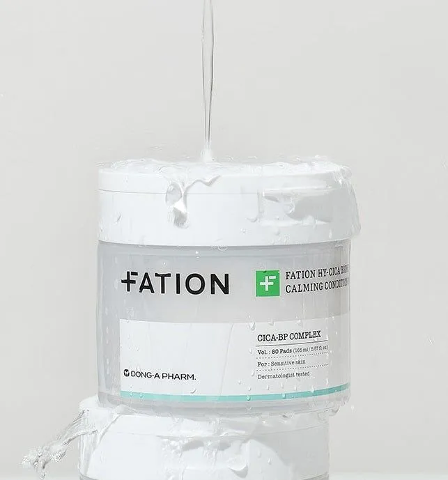 FATION HY-CICA BIOME CALMING CONDITION PAD 165ml 80pads