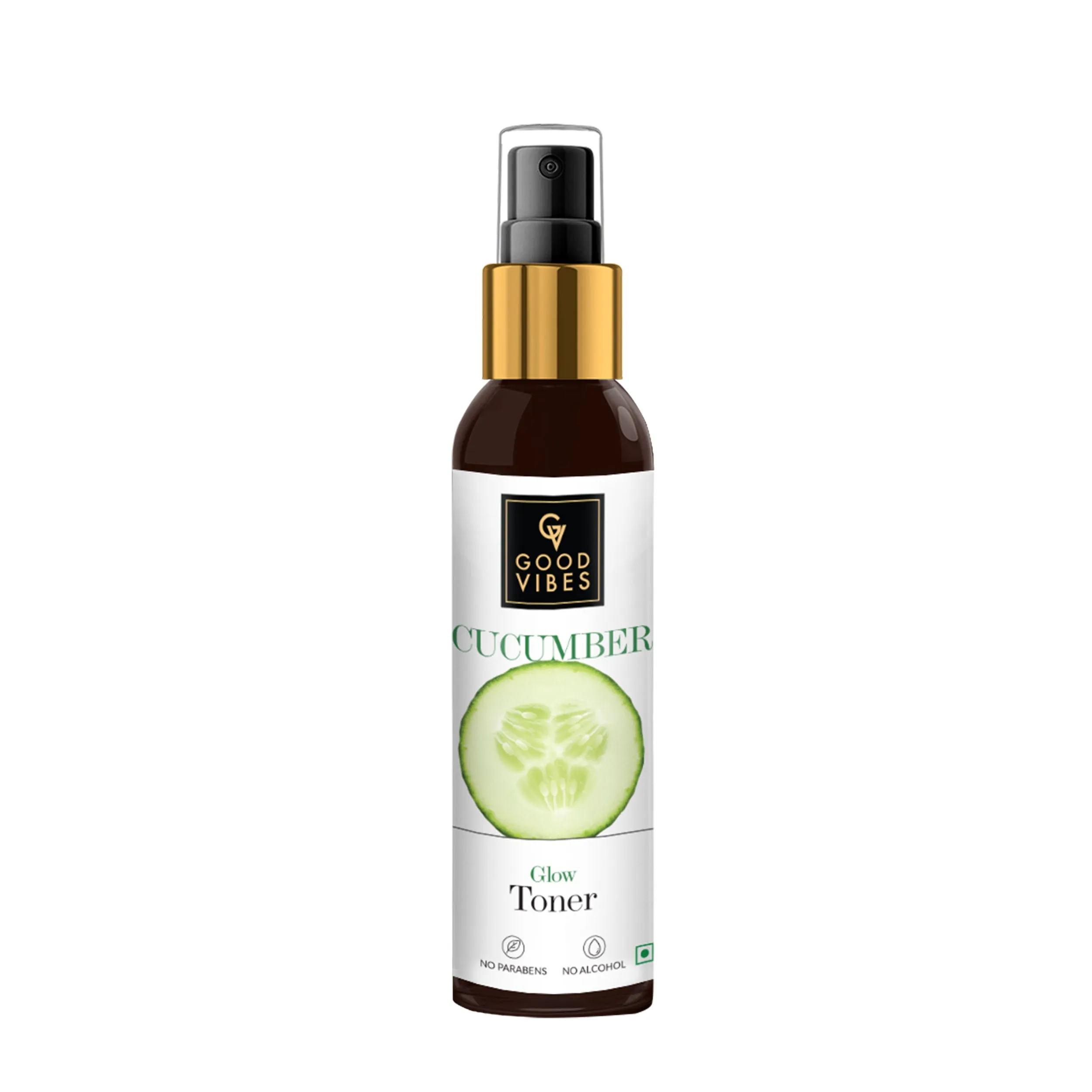 Good Vibes Cucumber Glow Toner | Hydrating, Minimizes Pores | With Liquorice | No Parabens, No Alcohol, No Sulphates, No Animal Testing (200 ml)