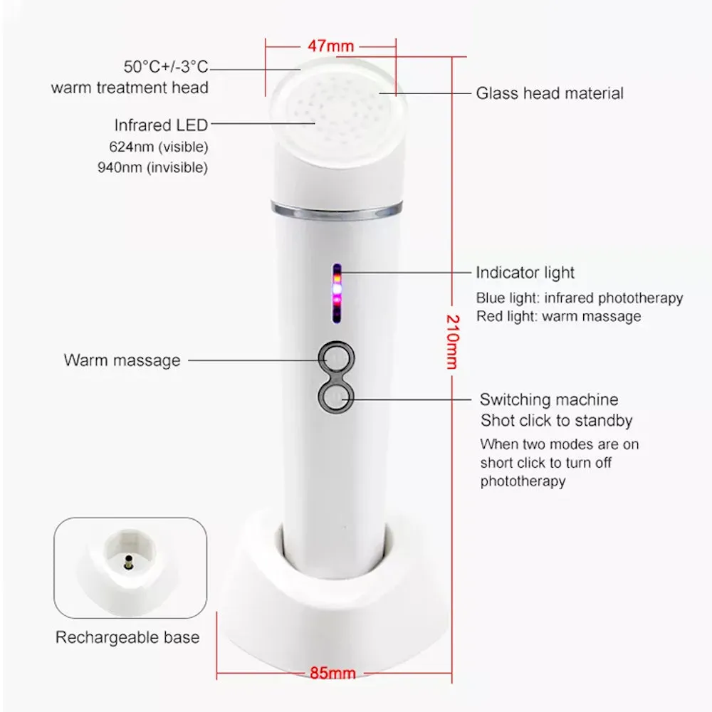 Infrared LED Beauty Face Massager