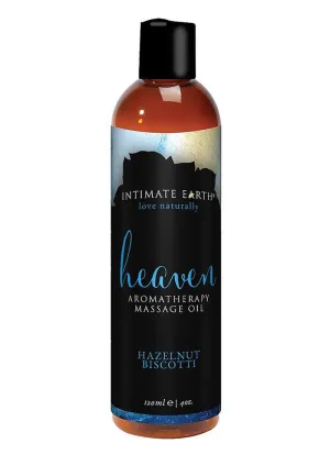 Intimate Earth Heaven Aromatherapy Massage Oil Hazelnut Biscotti