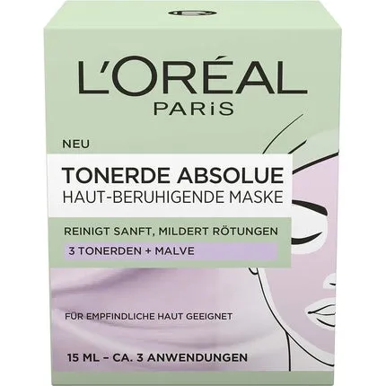 Loreal Absolute Pure Clay Skin Soothing Facial Mask 15 ml L'Oréal