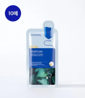 MEDIHEAL Dermaplus Heartleaf Mask 22ml*10packs