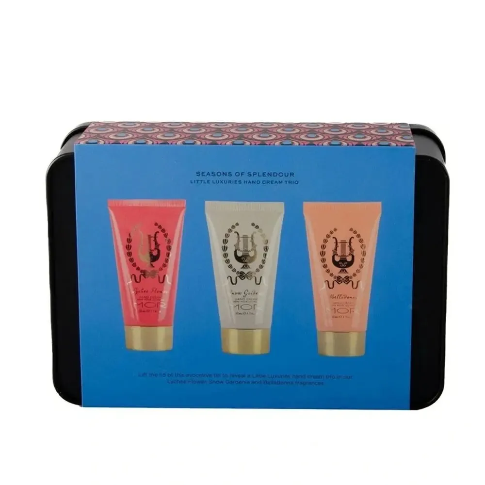 MOR Seasons Of Splendour Little Luxuries Hand Cream Trio