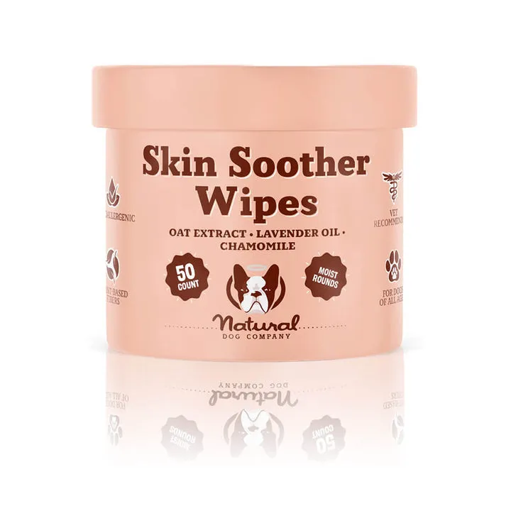 Natural Dog Company Skin Soother Wipes for Dogs