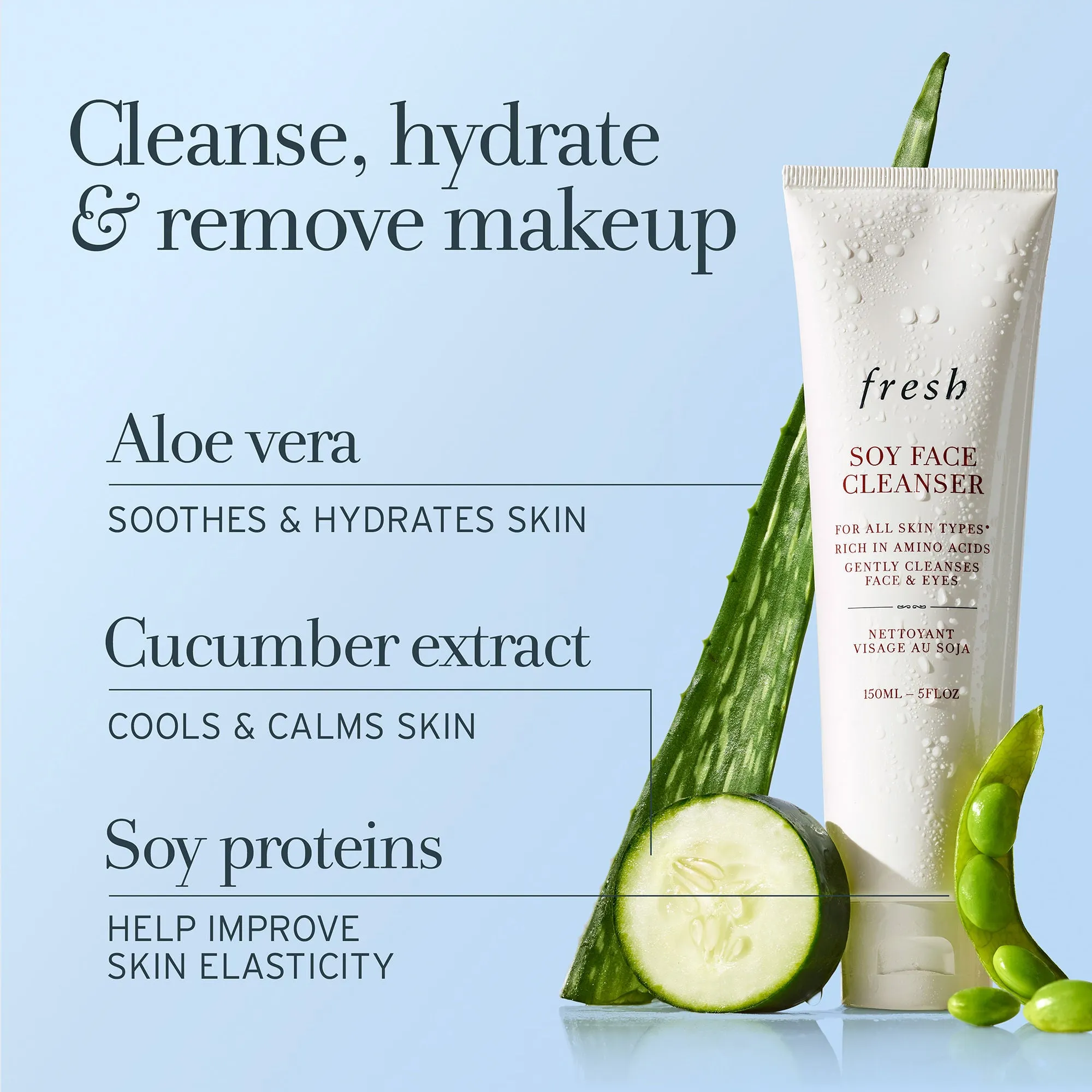 Soy pH-Balanced Hydrating Face Wash