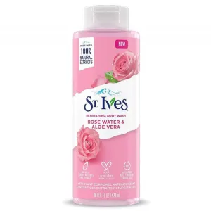 ST.IVES REFRESHING BODY WASH ROSE WATER AND ALOE VERA 650 ML