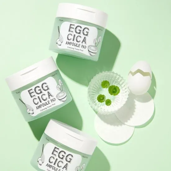 too cool for school Egg Cica Ampoule Pads 70 sheets